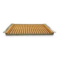 Tabla de Madera para Cortar Pan de 66 x 36 x 3 Centimetros MASTER CHEF ZH062
