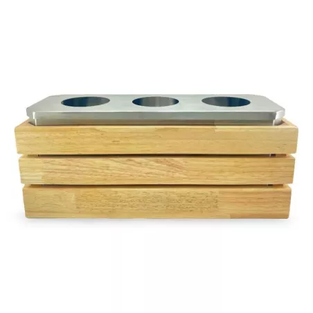 Porta Botella de Madera de 50 x 18 x 18 Centimetros MASTER CHEF 6254