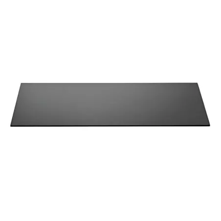 Base de Placa Exhibidora de Acrilico de 50 x 16 Centimetros de Color Negro MASTER CHEF 1047K