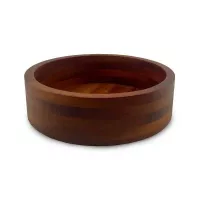 Bowl de Madera Redondo de 32 x 9.5 Centimetros MASTER CHEF 6076-2