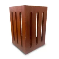 Caja Exhibidora de Madera de 20 x 20 x 30 Centimetros MASTER CHEF 6030
