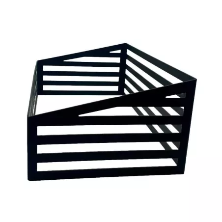 Base de Rejilla Inclinada de 50 x 29 x 17 Centimetros de Color Negro MASTER CHEF 6002-2