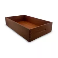 Caja de Madera Rectangular de 50 x 30 x 10 Centimetros MASTER CHEF 6004