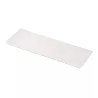 Base de Placa Exhibidora de Acrilico de 50 x 16 Centimetros de Color Blanca MASTER CHEF 1047W