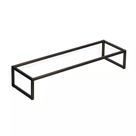 Base de Metal Rectangular de Tubo Cuadrado de 53 x 16.5 x 10 Centimetros MASTER CHEF 1386-A100