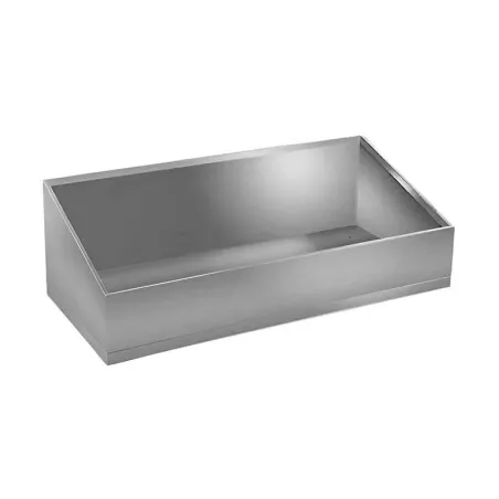 Bandeja de Acero Inoxidable para Hielo de 100 x 55 x 18 Centimetros MASTER CHEF 2036