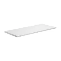 Base de Ceramica Rectangular de 53 x 16.5 x 1.5 Centimetros de Color Blanco MASTER CHEF RE-530WH