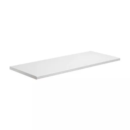 Base de Ceramica Rectangular de 53 x 16.5 x 1.5 Centimetros de Color Blanco MASTER CHEF RE-530WH