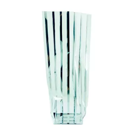 Bolsa de Golosinas de Celofan de 14 x 30.5 Centimetros de Color Plateado, Paquete de 100 Unidades MASTER CHEF 0761031