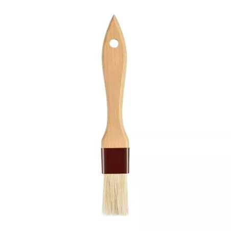 Brocha de Cerda Natural con Puno de Madera de 1 Pulgada MASTER CHEF 0761041
