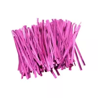 Cierre Metalicos para Bolsas de 10 Centimetros de Color Morado, Paquete de 1000 Unidades MASTER CHEF 0761062