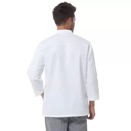 Gabacha de Manga Larga de Color Blanco Talla S CHECKEDOUT M1280200A-S