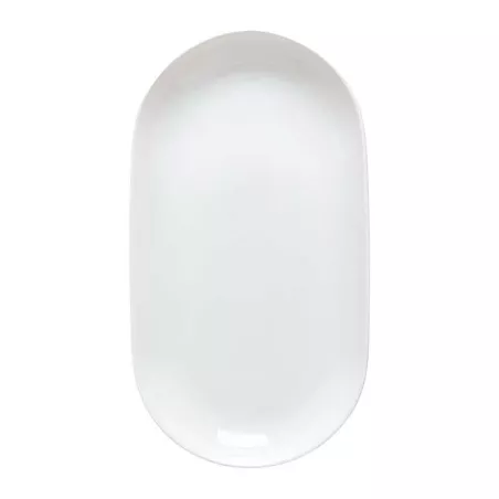 Plato de Ceramica Ovalado Coupe de 29 x 17 x 3.5 Centimetros BELLARTE LDK-G349