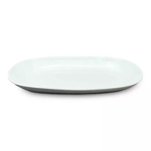 Plato de Ceramica Ovalado Coupe de 29 x 17 x 3.5 Centimetros BELLARTE LDK-G349
