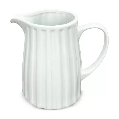 Pichel de Ceramica de Color Blanco de 800 Mililitros BELLARTE LDK-G502