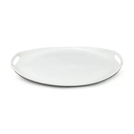 Plato de Ceramica Ovalado Coupe de 45.5 x 30 x 3 Centimetros BELLARTE LDK-G608