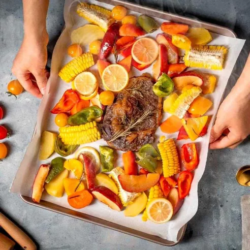 Papel Parchment de 42 x 62 Centimetros de Color Blanco, Caja de 1000 Unidades EASY BAKE 9894250