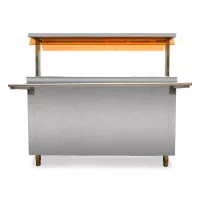 Bano Maria Electrico de 4 Fosas de 132 x 143 x 93 Centimetros QUANTUM PRO BM4GN