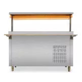 Mesa Frias para Buffet de 4GN de 110V de 132 x 143 x 93 Centimetros QUANTUM PRO MR4