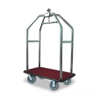 Carro Porta Maletas con Alfombra Roja MASTER CHEF 90.2005A