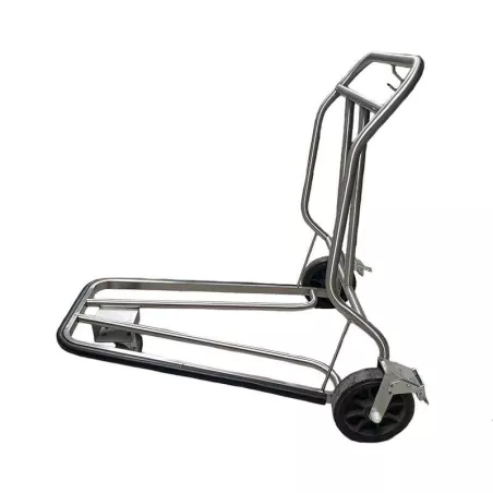 Carretilla Porta Maletas de Acero Inoxidable MASTER CHEF 92.2017BR