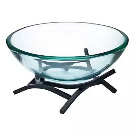 Bowl de Vidrio con Base Negra MASTER CHEF 1054