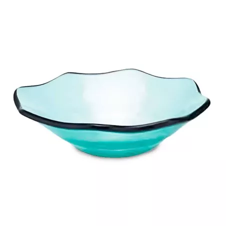 Bowl Fuente de Cristal en Forma de Flor de 42 Centimetros MASTER CHEF 1055