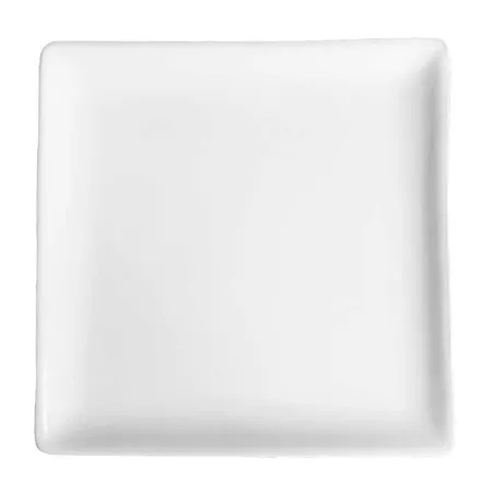 Plato de Ceramica Cuadrado Coupe de  20 x 2 Centimetros BELLARTE LDK-G403