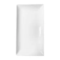 Plato de Ceramica Rectangular Coupe de 33 x 18 x 2 Centimetros BELLARTE LDK-G409