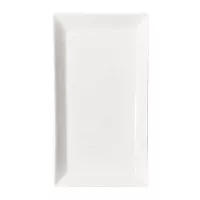 Plato de Ceramica Rectangular Coupe de 30 x 12 x 2 Centimetros BELLARTE LDK-G410