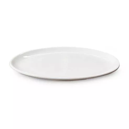 Plato de Ceramica Ovalado Coupe de 30 x 24 x 2.5 Centimetros BELLARTE LDK-G353