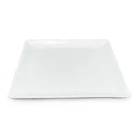 Plato de Ceramica Cuadrado Coupe de  20 x 2 Centimetros BELLARTE LDK-G403 2
