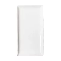 Plato de Ceramica Rectangular Coupe de 28.5 x 13.5 x 2 Centimetros BELLARTE LDK-G411