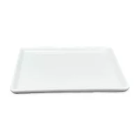 Plato de Ceramica Rectangular Coupe de 17 x 13 x 1 Centimetros BELLARTE LDK-G386 2