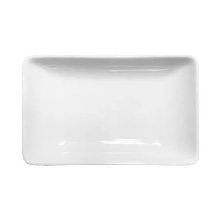 Plato de Ceramica Rectangular Coupe de 15 x 2 Centimetros BELLARTE LDK-G389