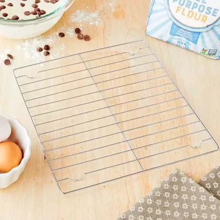 Parrilla Enfriadora de Pasteleria, 10 x 10 Pulgadas FOX RUN BRANDS 4688