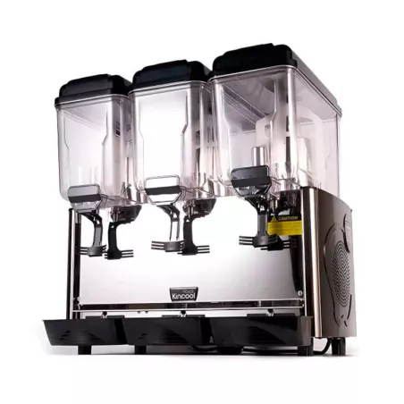 Refresquera Eco de 3 Tanques de 12 Litros con Control Manual QUANTUM PRO COROLLA-3S