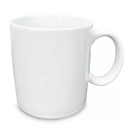 Taza de Ceramica de 500 Mililitros de Color Blanco BELLARTE LDK-G526