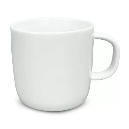 Taza de Ceramica de 300 Mililitros de Color Blanco BELLARTE LDK-G533