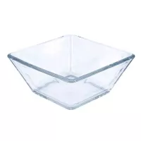 Bowl Cuadrado de Vidrio de 14 Centimetros CRISA 0761/1794710