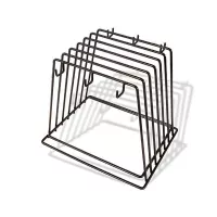 Rack para Porta Tablas de Picar para 6 Unidades MASTER CHEF CBRK-6N