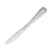 Cuchillo para Mesa Nisse de Acero Inoxidable, Set de 6 Unidades TIPS SCL01-47/HJ