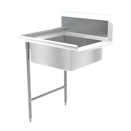 Mesa para Platos Sucios de Lado Izquierdo de 60 x 31 x 44 Pulgadas  QUANTUM PRO MPSIZ-60