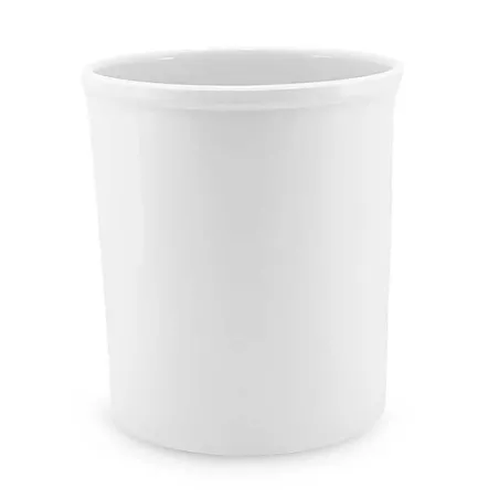 Contenedor Redondo de Melamina de 3000 Mililitros de 16.5 x 17.5 Centimetros Blanco MASTER CHEF 1387-30