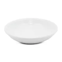 Plato Redondo de Porcelana para Salsa de 4 Pulgadas Blanco CATER MAX 8722A