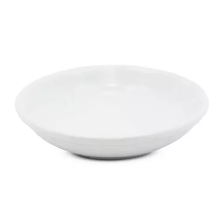 Plato Redondo de Porcelana para Salsa de 4 Pulgadas Blanco CATER MAX 8722A