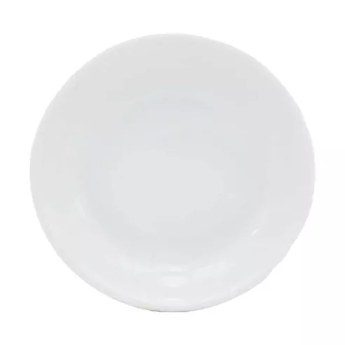 Plato Redondo de Porcelana para Salsa de 4 Pulgadas Blanco CATER MAX 8722A