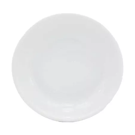 Plato Redondo de Porcelana para Salsa de 4 Pulgadas Blanco CATER MAX 8722A