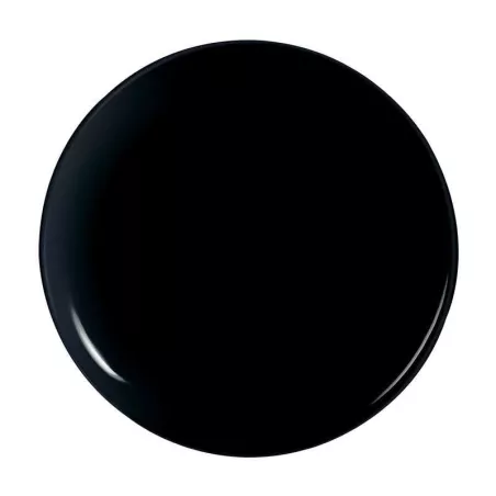 Plato de Vidrio Redondo Evolutions de 32 Centimetros de Color Negro ARC P1139