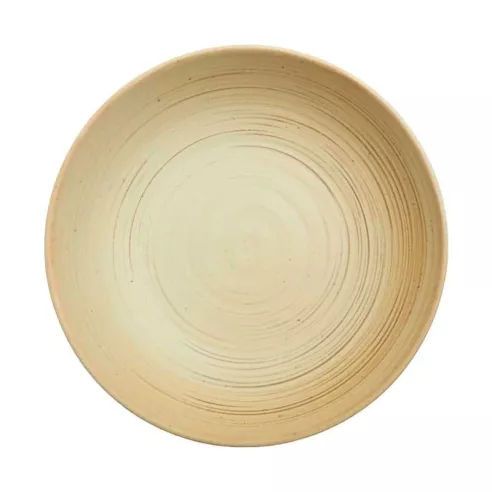 Bowl Redondo de Ceramica de 27.5 x 7 Centimetros de Color Bronce RUSTIC 22463-BZ